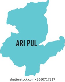 Karte von April, Afghanistan - Stadtplan