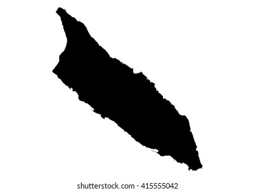 vector map - aruba  country