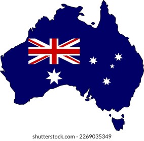 Vector Map of Australia. High Quality and Accurate.