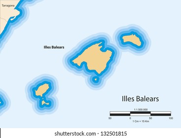 175 Islas baleares map Images, Stock Photos & Vectors | Shutterstock