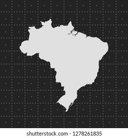 vector map of Brazil