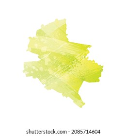 Vector map Bucharest. Isolated vector Illustration. Black on White background. EPS 10 Illustration.