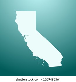 vector map of California