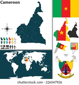 153 Cameroon Coat Arms Images, Stock Photos & Vectors | Shutterstock