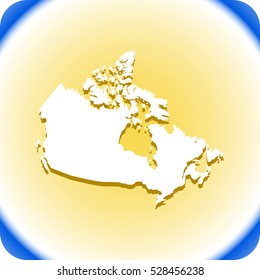 vector map of Canada 