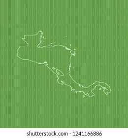 vector map of Central America