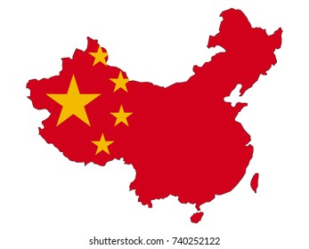 Vector Map Of China