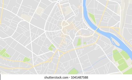 vector map city 