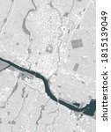 vector map of the city of Austin, Texas, USA