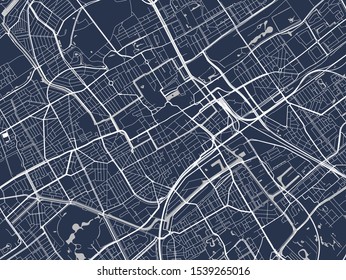 vector map of the city of the Hague, Den Haag, Netherlands