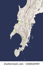 1,278 Mumbai Vector Map Images, Stock Photos & Vectors | Shutterstock