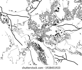 vector map of the city of San-Marino, San-Marino