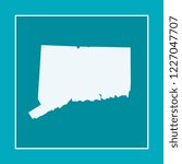 vector map of Connecticut
