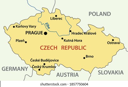 Vector Map - Czech Republic