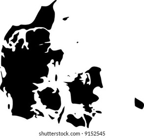 10,824 Denmark Vector Map Images, Stock Photos & Vectors | Shutterstock