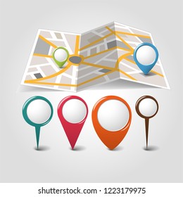 Vector map vector design