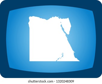 vector map of Egypt