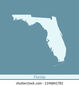 vector map of Florida