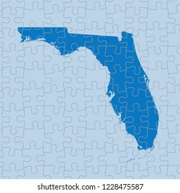 vector map of Florida