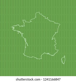 vector map of France