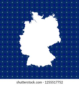 vector map of Germany