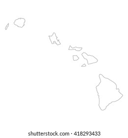 32,516 Hawaii outline Images, Stock Photos & Vectors | Shutterstock