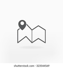 Vector Map Icon