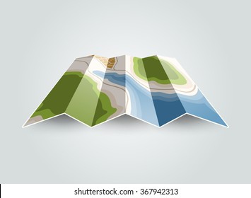 Vector map icon