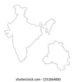 999 India map maharashtra Images, Stock Photos & Vectors | Shutterstock