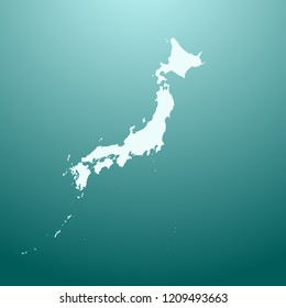 vector map of Japan