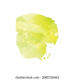 Vector map Kampala. Isolated vector Illustration. Black on White background. EPS 10 Illustration.