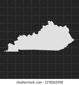 vector map of Kentucky