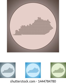 vector map of the Kentucky