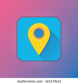 Vector Map Label Icon
