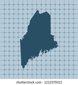 Vector Map Maine Stock Vector Royalty Free Shutterstock