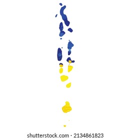 Vector map Maldives. Isolated vector Illustration. Black on White background. EPS 10 Illustration.
