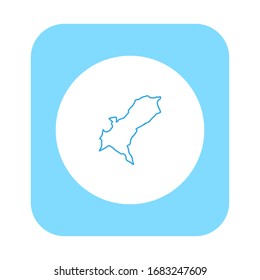 vector map of mashonaland east in the country of zimbabwe