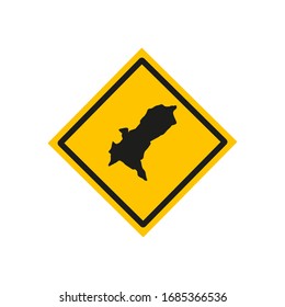 mapa vectorial de mashonaland oriental en el país de Zimbabue
