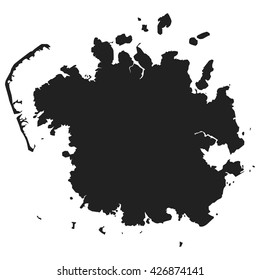 Vector Map Of Micronesia