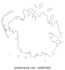 Vector Map Of Micronesia