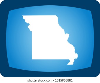 vector map of Missouri