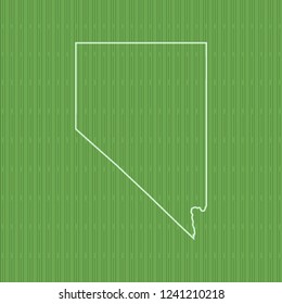 vector map of Nevada