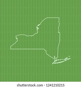 vector map of New York