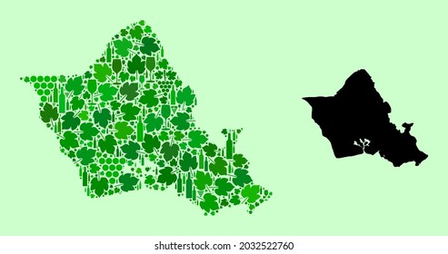 オアフ島 地図 のイラスト素材 画像 ベクター画像 Shutterstock