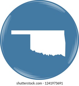 vector map of Oklahoma