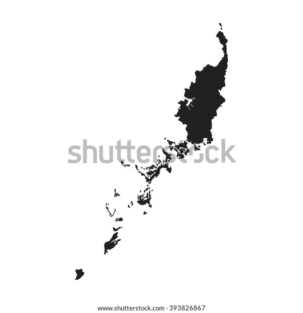 Vector Map Palau Stock Vector (Royalty Free) 393826867 | Shutterstock