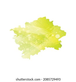 Vector map Prague. Isolated vector Illustration. Black on White background. EPS 10 Illustration.
