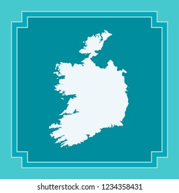 vector map of Republic of Ireland