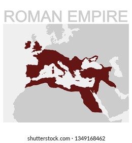 Vector Map Of The Roman Empire