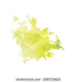 Vector map Rome. Isolated vector Illustration. Black on White background. EPS 10 Illustration.
